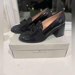 NBW Bandolino Korrar Loafer pump Elegant Black Bow Loafers. Size 9m